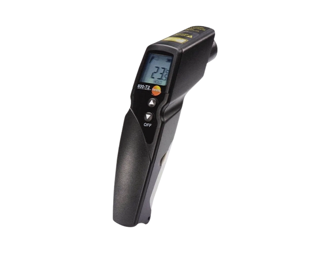 Testo 830-T2 Infrared Thermometer with two-point laser marking, 12:1