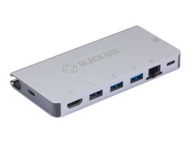 Black Box - docking station - USB-C - HDMI, DP - GigE