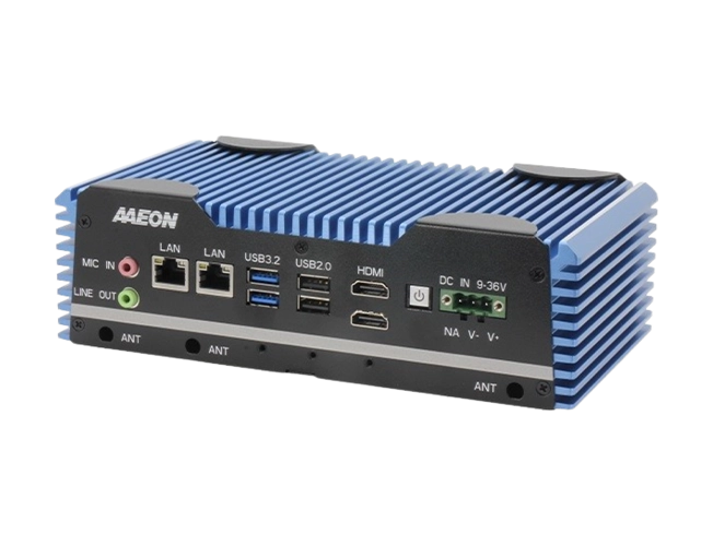AAEON BOXER-6617-ADN & ASL Fanless Compact Embedded Computer