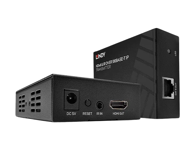 LINDY HDMI & IR OVER 100BASE-T IP EXTENDER
