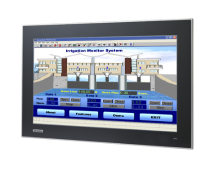 Advantech 18.5" Industrail Monitor, with PCT touch