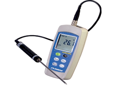 HH370-Series 1 Channel RTD IP67 Waterproof Temperature Meter with Probe
