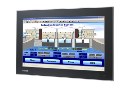 Advantech 21.5" Industrail Monitor, with PCT touch