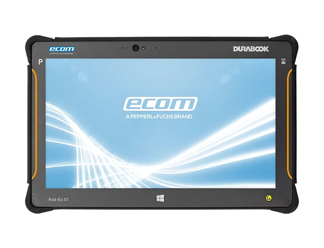 Ecom Pad-Ex® 01 P8 D2: Windows field mobile tablet & desktop PC