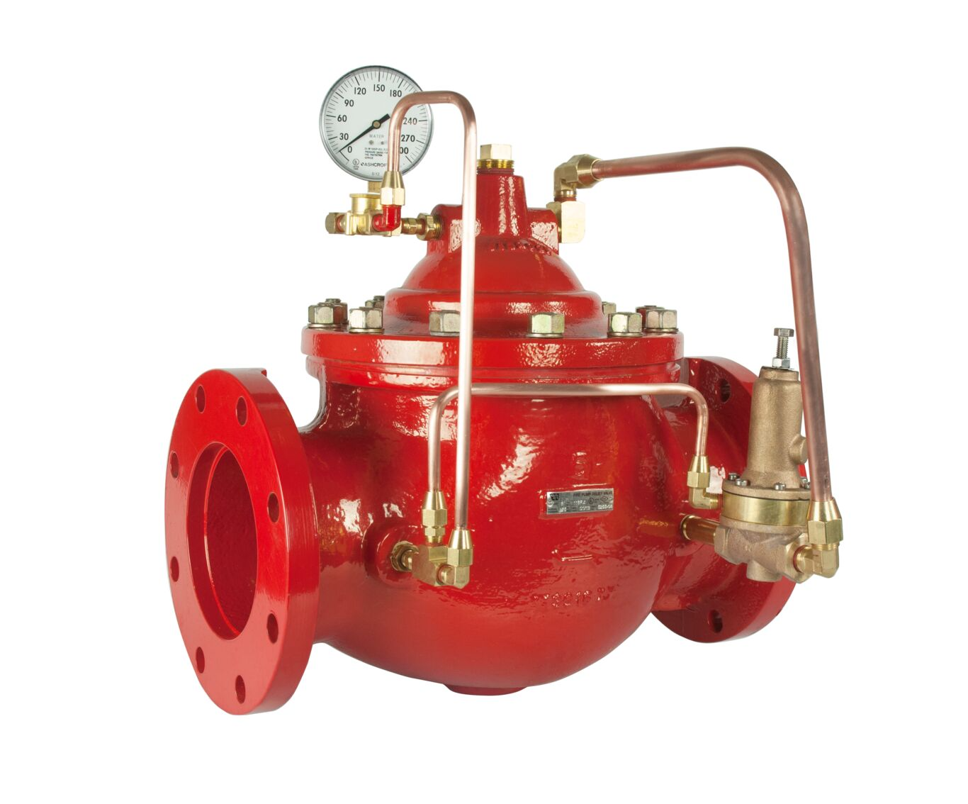 Watts 116FM Fire Pump Relief Valve - Globe Pattern