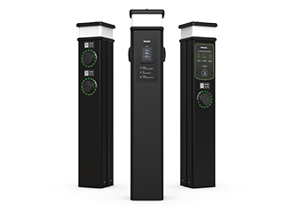 Rolec BASICCHARGE Intelligent EV charging pedestal