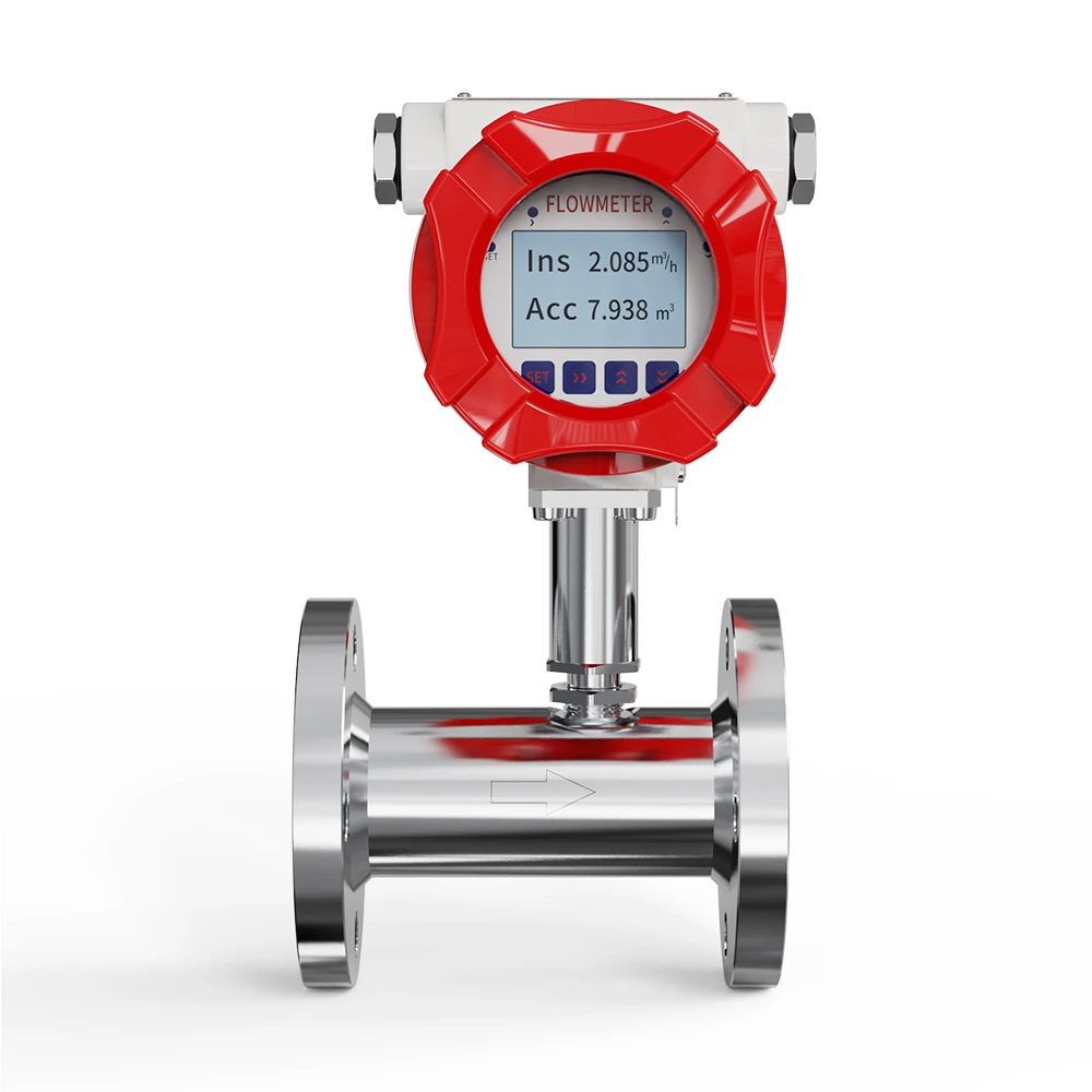 Supmea SUP-LWGY Turbine flowmeter flange connection