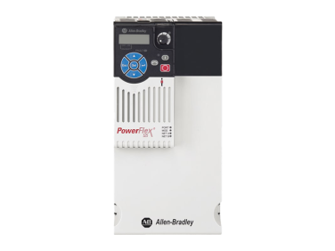 Allen Bradley Inverter Drive, 7.5 kW, 3 Phase, 400 V ac, 17 A, PowerFlex 525 Series