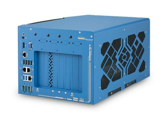Nuvo-10208GC: Industrial-Grade Edge AI Platform Supporting Dual NVIDIA RTX Series 350W GPU Cards, Intel 14th/13th/12th-Gen Core Processors, 3x Additional PCIe Slots, 10G/2.5G/1G Ethernet