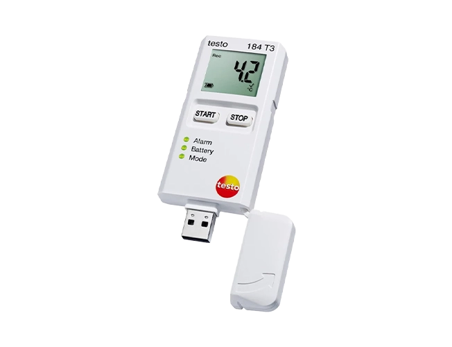 Testo 184-H1 USB Temperature/Humidity Data Logger with LCD, unlimited