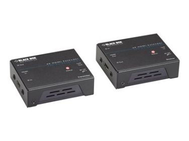 Black Box 4K HDMI IR Extender - transmitter and receiver - video/audio/infrared extender - HDMI, CATx - TAA Compliant