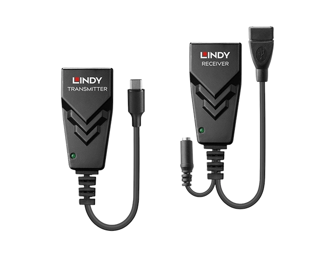 Lindy 100m USB 2.0 Type C Cat.6 Extender