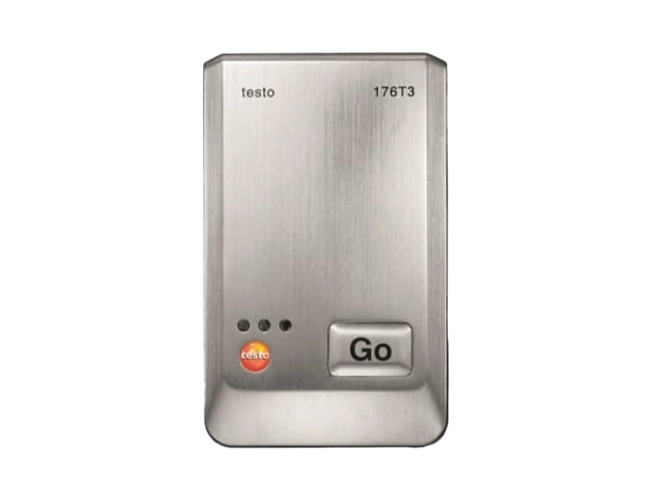 Testo 176-T3 4-Channel Metal Temperature Data Logger with 4 external TC