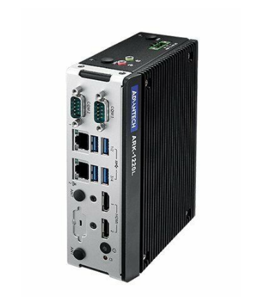 Advantech Intel Atom E3940 QC SoC with 4K Dual HDMI/Dual LAN/M.2 DIN-Rail Fanless Box PC