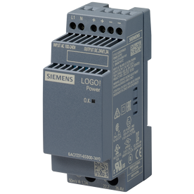 Siemens SIPLUS 6AG13316SB007AY0 LOGO Power 1-Phase Stabilized PLC Power Supply, 100 to 240 VAC/110 to 300 VDC VAC Input
