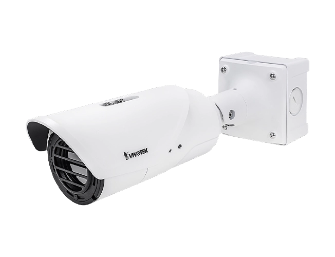 Vivotek TB9330-E(19mm) Thermal Outdoor Bullet IP Security Camera, Infrared Thermal Image, 384x256, 19mm, H.265