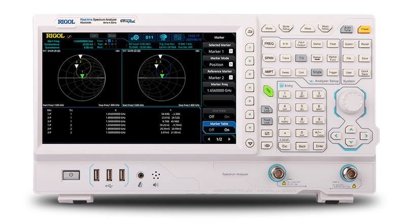 Real-Time Spectrum Analyzers RSA 3000 Series