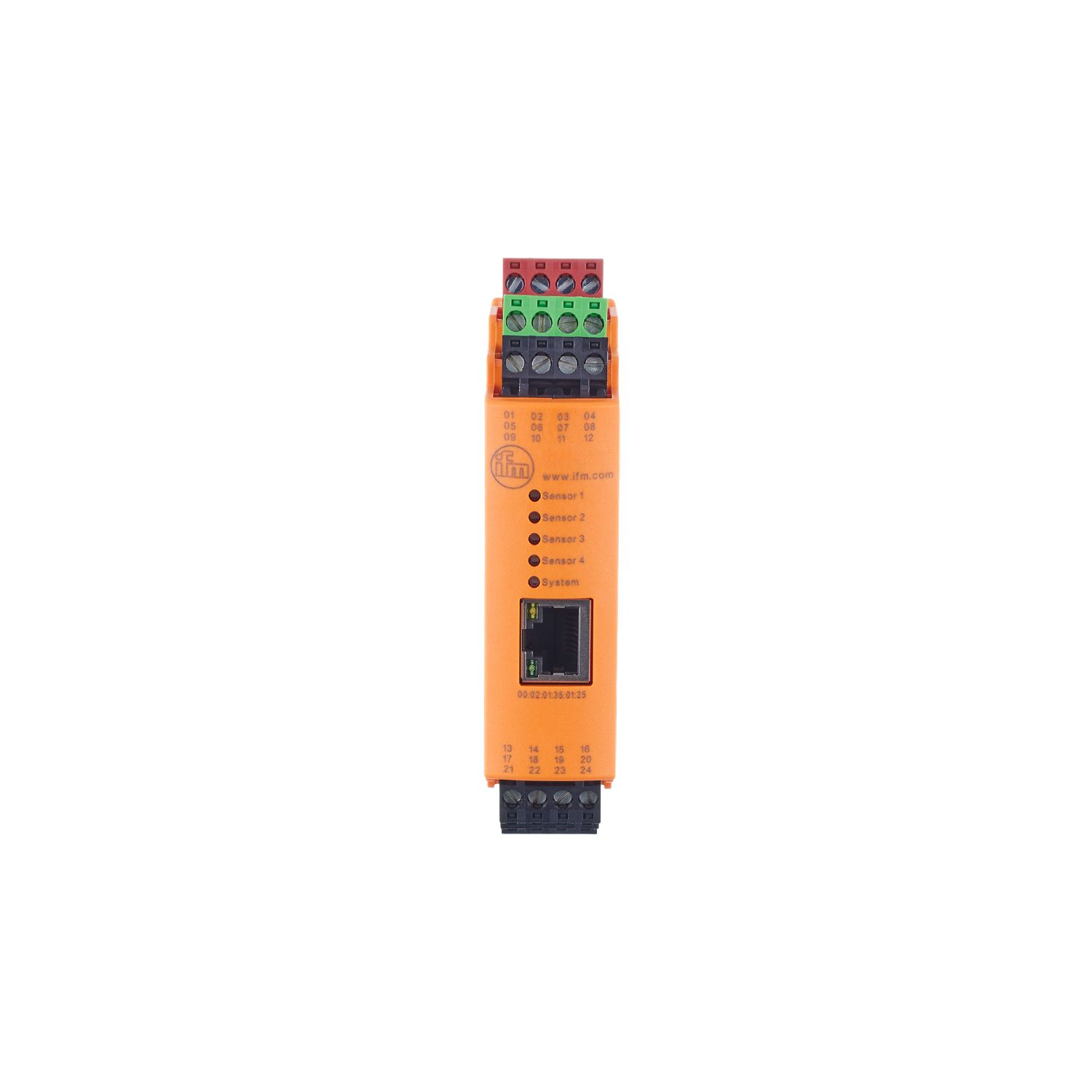 Diagnostic electronics for vibration sensors VSE003