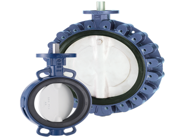 Keystone Model OptiSeal F14­F17 Butterfly Valves
