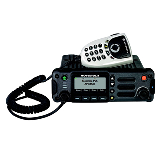 APX 1500 Single-Band P25 Mobile Radio - Enhanced