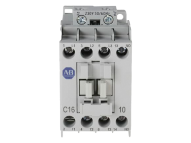 Allen Bradley 100 Series 100C Contactor, 230 V ac Coil, 3-Pole, 16 A, 7.5 kW, 3NO, 690 V ac