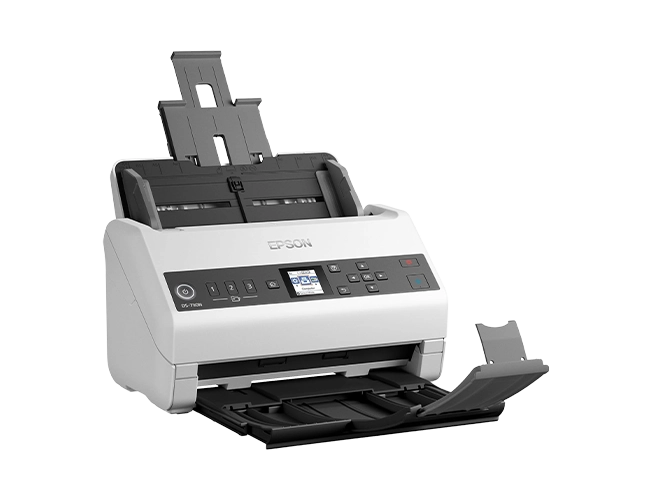 Epson DS-730N - document scanner - desktop - USB 2.0, Gigabit LAN