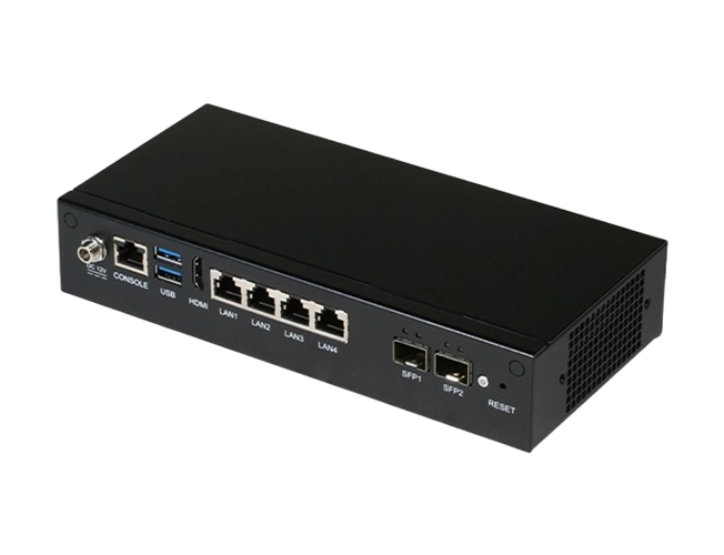 AAEON FWS-2273 Desktop 6 LAN Ports Network Appliance