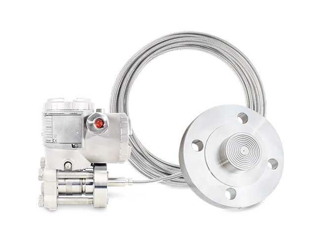 Fuji Electric Nuclear diaphragm seal gauge pressure transmitter - FKB - NC - K3