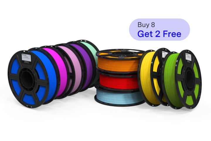 MakerBot Sketch PLA Filament Rainbow (Buy 8, Get 2 Free)