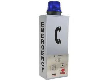 GAI-Tronics Economy Wall-Mount Communication Station, 12 – 24 V dc, Model 241WM-002DC