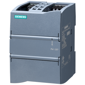 Siemens 6AG13321SH714AA0 1-Phase Stabilized Power Supply Module, 120/230 VAC Input, 24 VDC Output, 0.67/1.2 A Input, 2.5 A Output