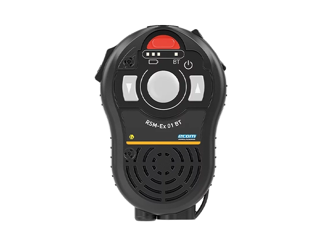 Ecom RSM-Ex 01 BT Z2 / D2 - Intrinsically safe Bluetooth Remote Speaker Microphone for NEC/CEC Division 2 & Zone 2/22