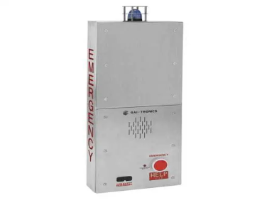 GAI-Tronics RED ALERT® Slim Wall-Mount Communication Station (Model 239WM-001)