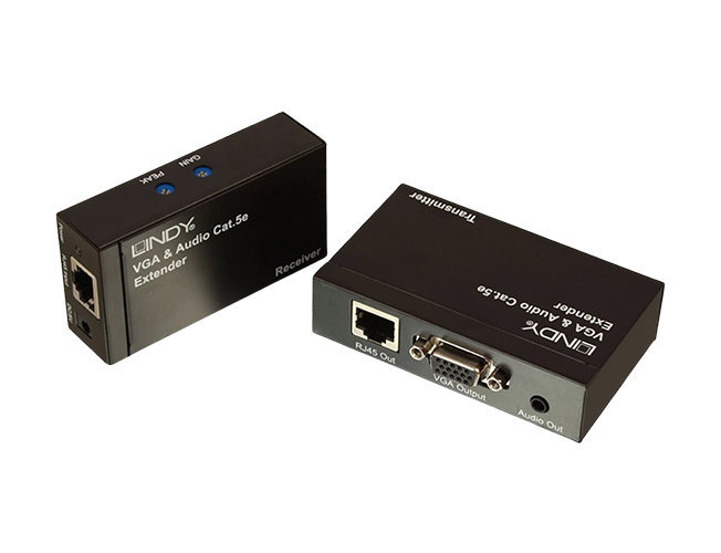 Lindy 300m Cat.5e VGA & Audio Extender, 32540