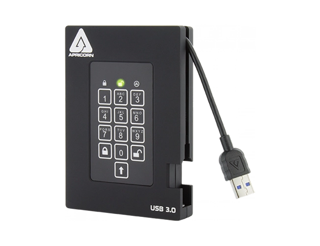 Apricorn Aegis Fortress - USB 3.0 - 4TB SSD