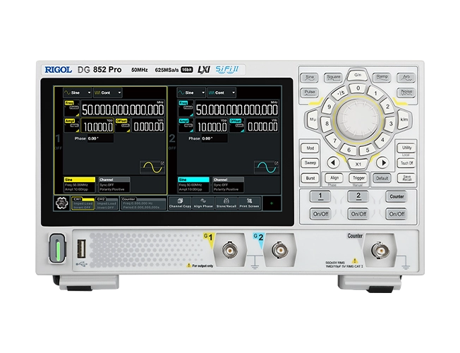 Function Arbitrary Waveform Generator DG800 Pro Series