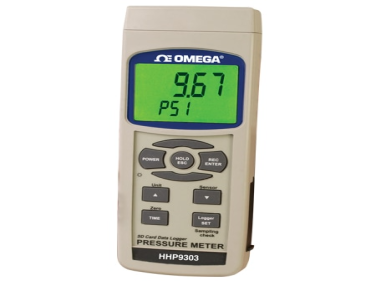 HHP9303-series Manometer with Datalogging and SD Card