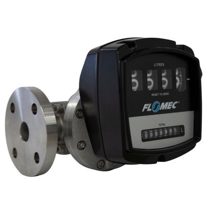 Flomec OM Series Flow Meter with Mechanical Display | 1/2" - 2" (10 L/min - 500 L/min)