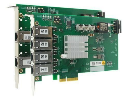 PCIe-PoE354at/PoE352at: 4-Port/2-Port Server-Grade Gigabit 802.3at PoE+ Frame Grabber Card