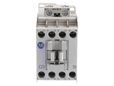 Allen Bradley 100 Series 100C Contactor, 24 V dc Coil, 3-Pole, 23 A, 11 kW, 3NO, 690 V ac