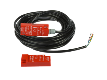 Allen Bradley Guardmaster 440N Series Magnetic Non-Contact Safety Switch, 24V dc, Plastic Housing, 2NC, 6m Cable