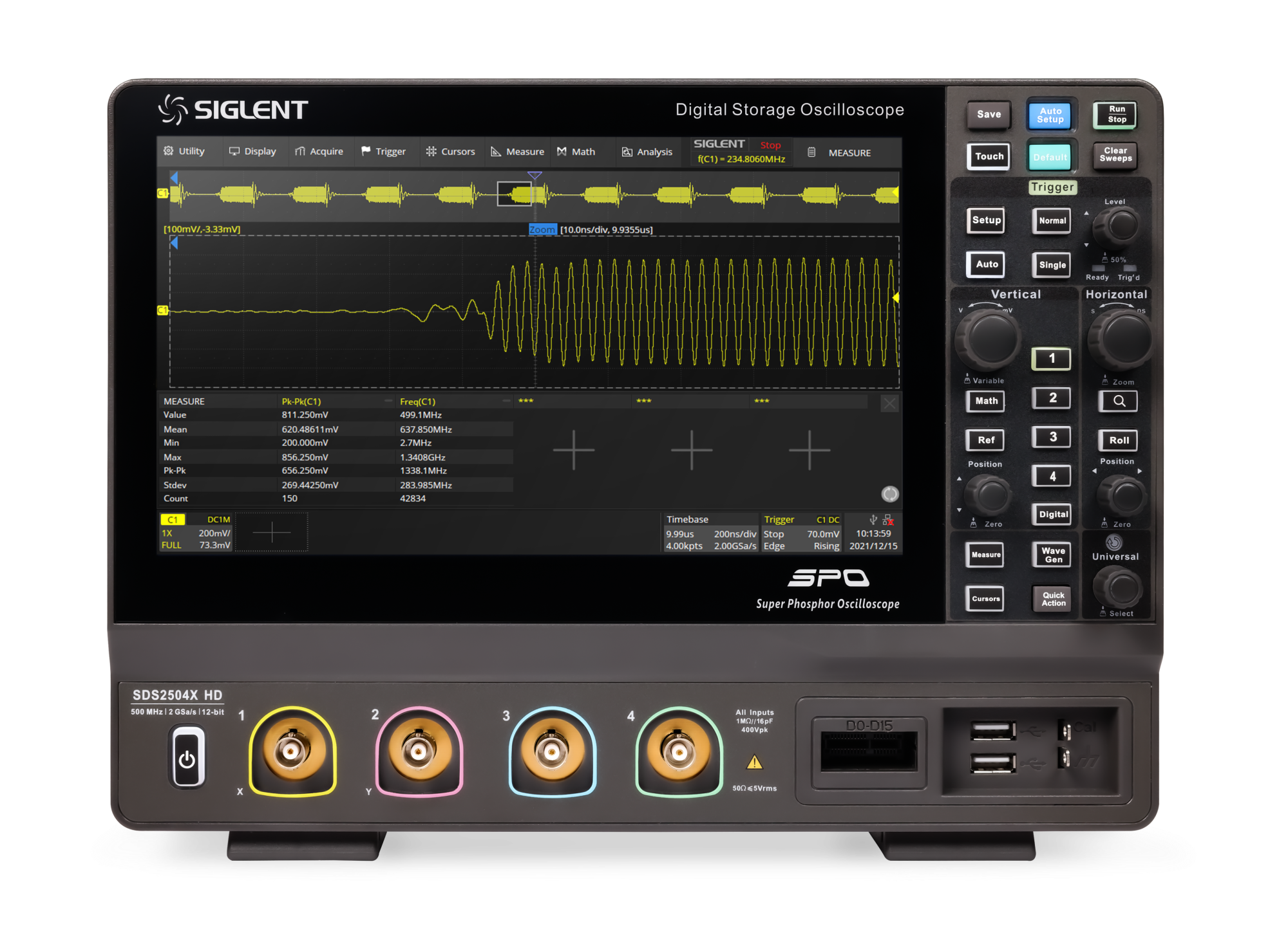 Siglent SDS2000X HD Digital Storage Oscilloscope