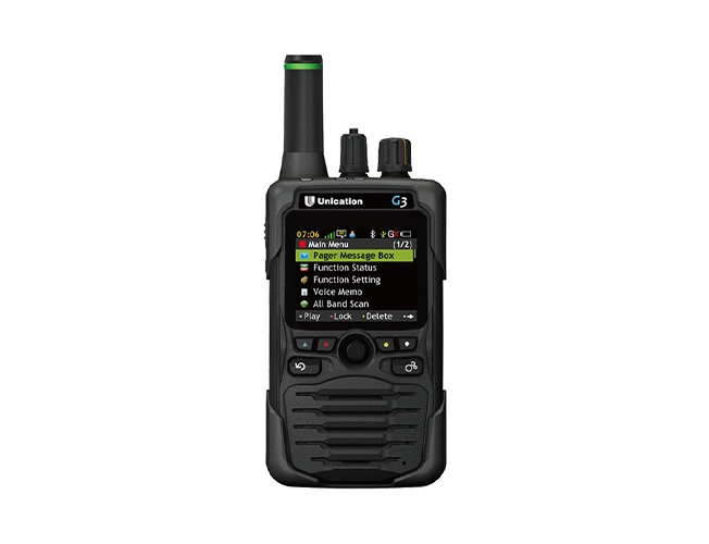 Unication G3 Dual Band Analog/P25 Pager