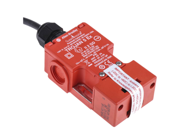 Allen Bradley Guardmaster ATEX 440K Safety Interlock Switch, 2NC, Keyed Actuator Included, Glass Filled PBT
