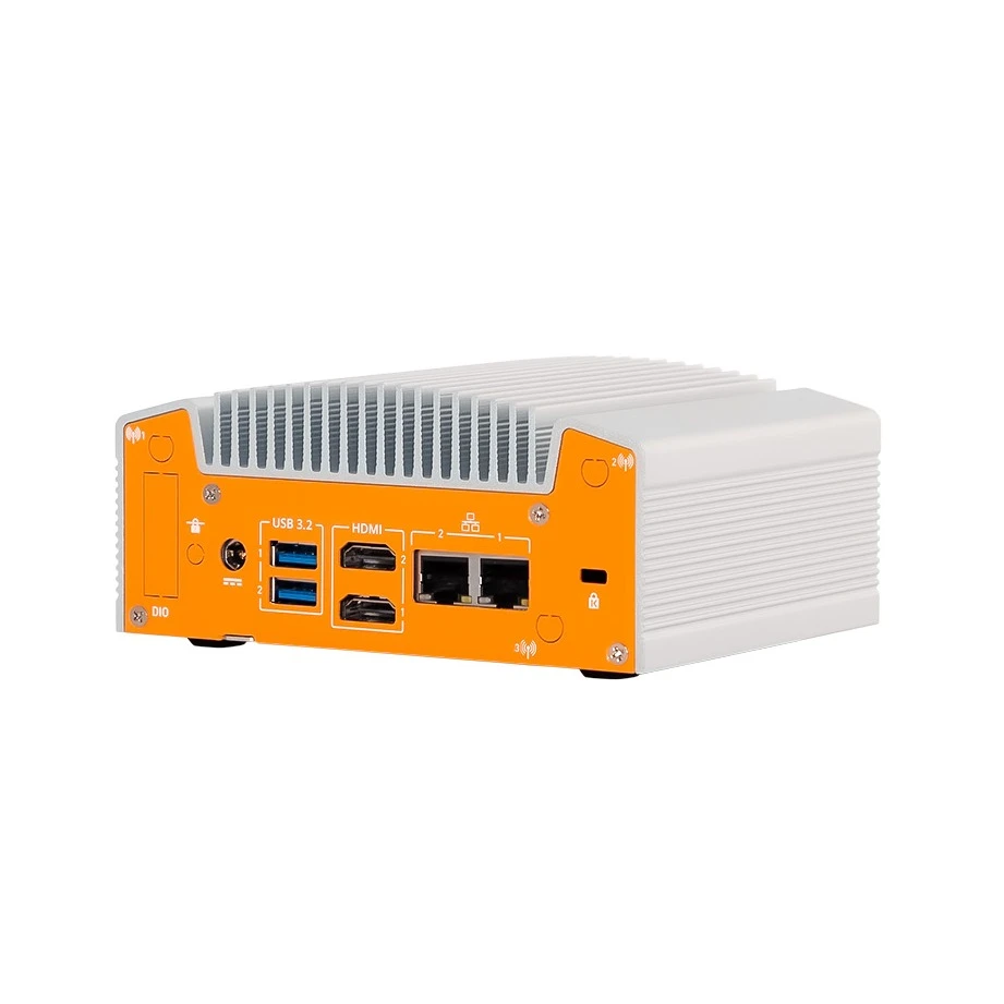 ML100G-56 Fanless Intel Core Ultra Industrial NUC