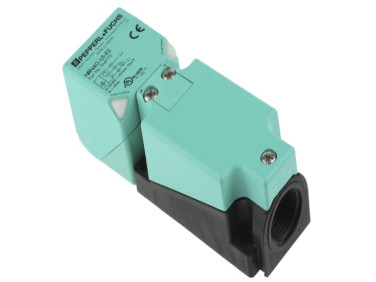 Pepperl + Fuchs Inductive Block Proximity Sensor, 40 mm Detection, PNP NO, 10 → 30 V dc