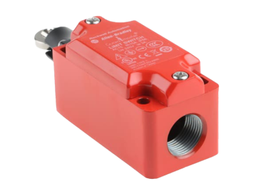 Allen Bradley Guardmaster 440P Series Roller Plunger Interlock Switch, 2NO/2NC, IP66, 4PST, Metal Housing