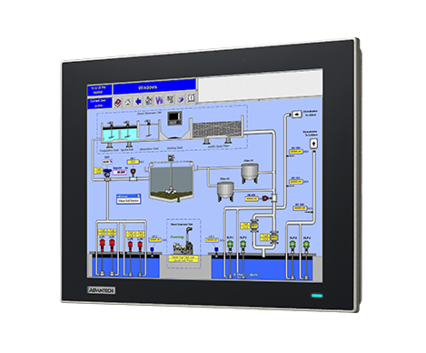 12.1" XGA Ind Monitor w/Resistive TS