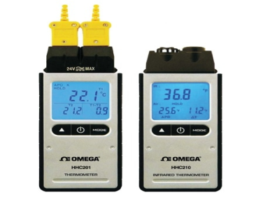 HHC200-Series 1 & 2 Channel K Type Thermocouple & Infrared Meter Options