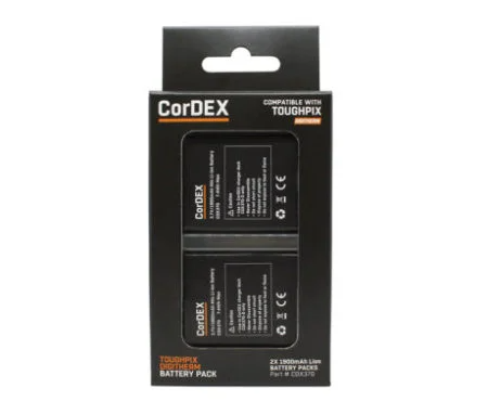 CorDEX ToughPix Digitherm – Rechargeable Battery Twin Pack